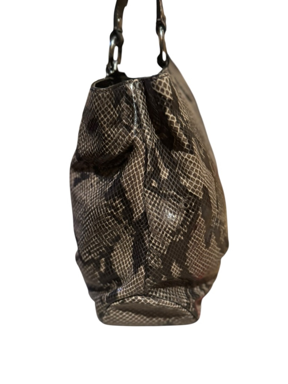 Coach Soho Python Embossed Leather Shoulder Bag - Picture 7 of 9